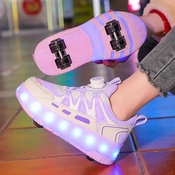 Magic Glide LED Roller Sneakers