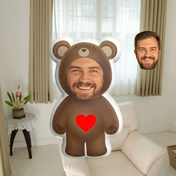 Custom Face Plush Pillow