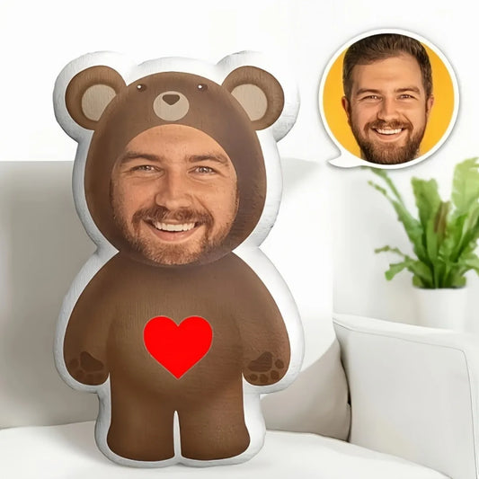 Custom Face Plush Pillow