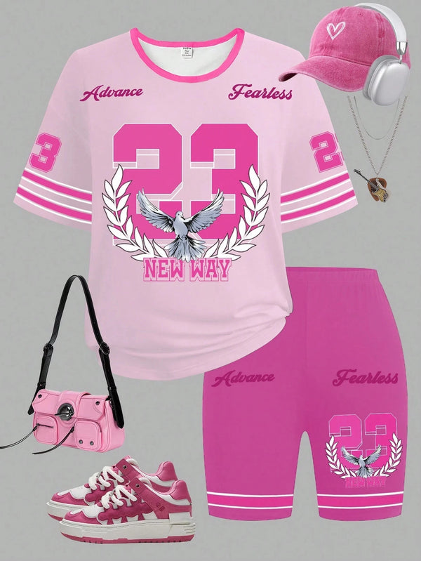 Pink-Girl-23-Daffodil-Flower-Print-Striped-Hem-Hot-Pink-Riding-Shorts-2-Piece-Set-Retro.jpg