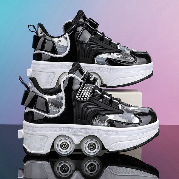 Stylish Pop-Up Roller Skates