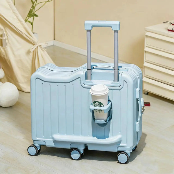 Fashion Ride-On Travel Suitcase