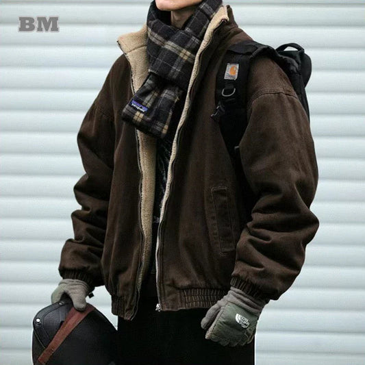 Cozy Vintage Fleece Jacket