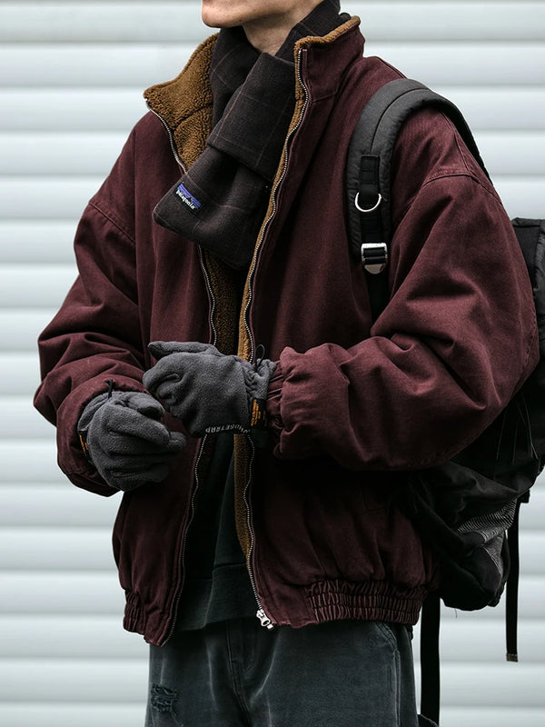 Cozy Vintage Fleece Jacket
