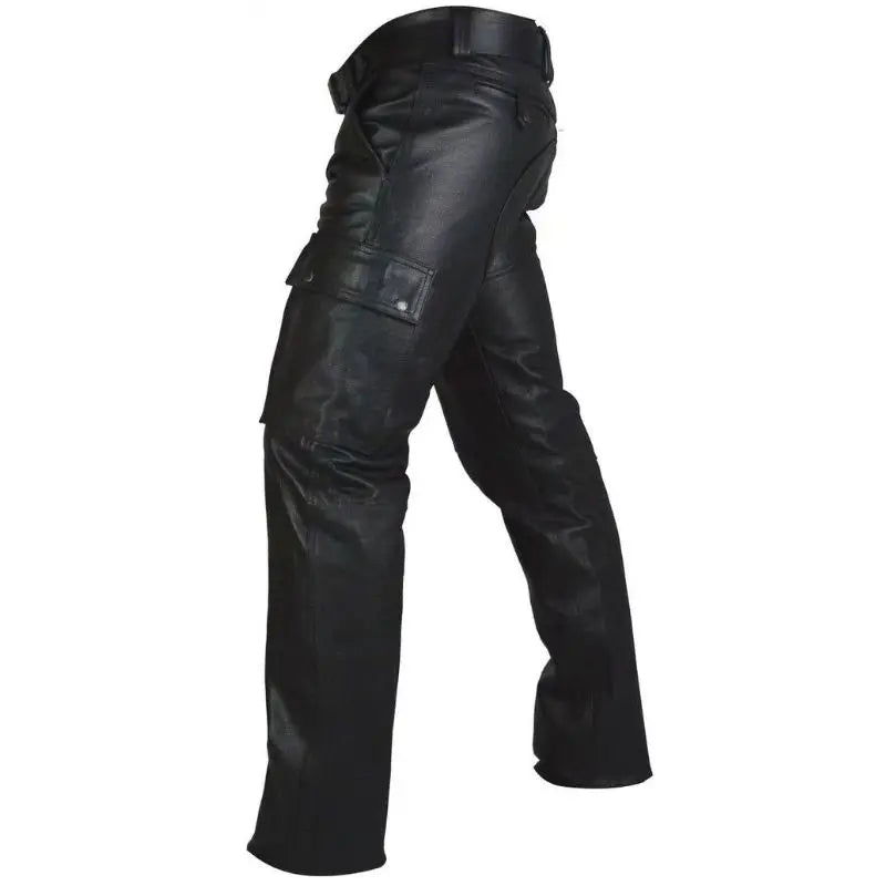 Rock Style Leather Pants