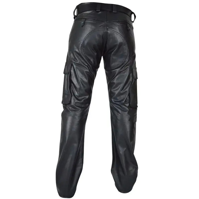 Rock Style Leather Pants