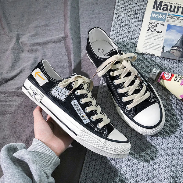 Trendy Low-Top Canvas Kicks
