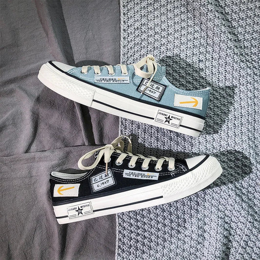Trendy Low-Top Canvas Kicks