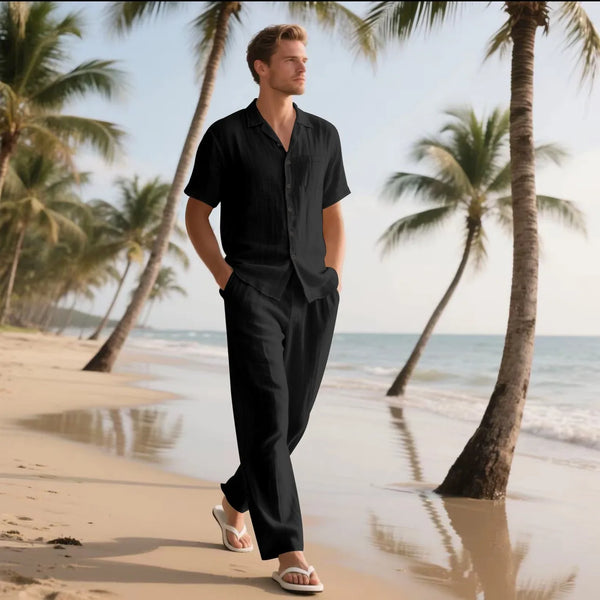 Cool Breeze Linen Outfit