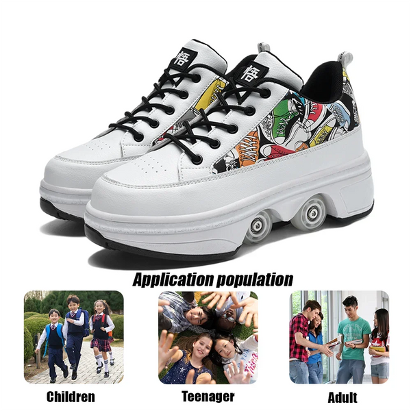 Magic Glide Roller Sneakers
