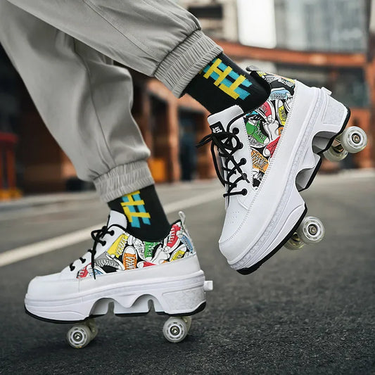 Magic Glide Roller Sneakers
