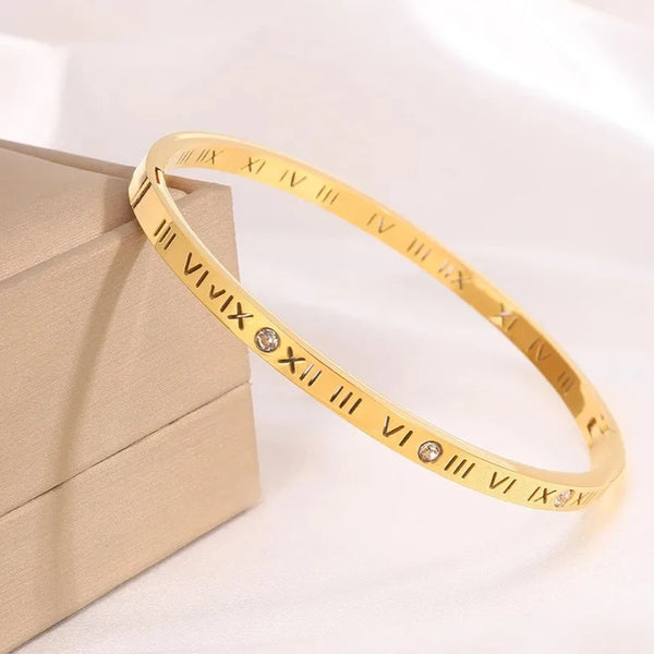 Elegant Zircon Couple Bracelets