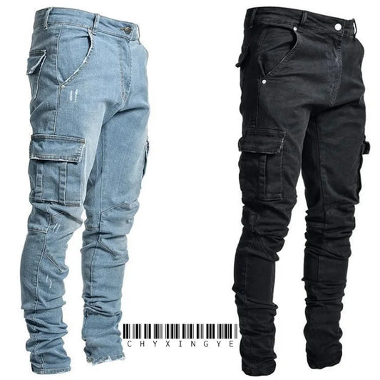Comfy Cargo Jeans for Men